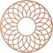 Ekena Millwork Cannes Wood Fretwork Pierced Ceiling Medallion, Cherry, 40"OD x 13 5/8"ID x 1/4"T CMWP40X40X0250CNCH - alternate 4